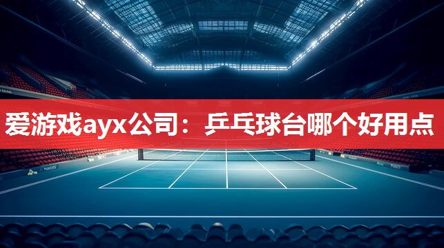 爱游戏ayx公司：乒乓球台哪个好用点